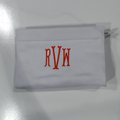 BLOOPER BAG: Monogrammed Terry Toiletry Bag