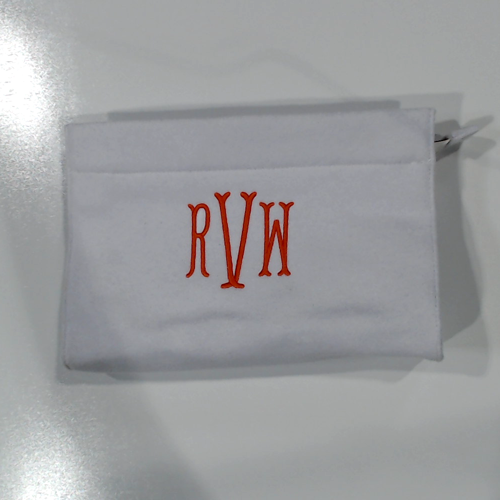 BLOOPER BAG: Monogrammed Terry Toiletry Bag