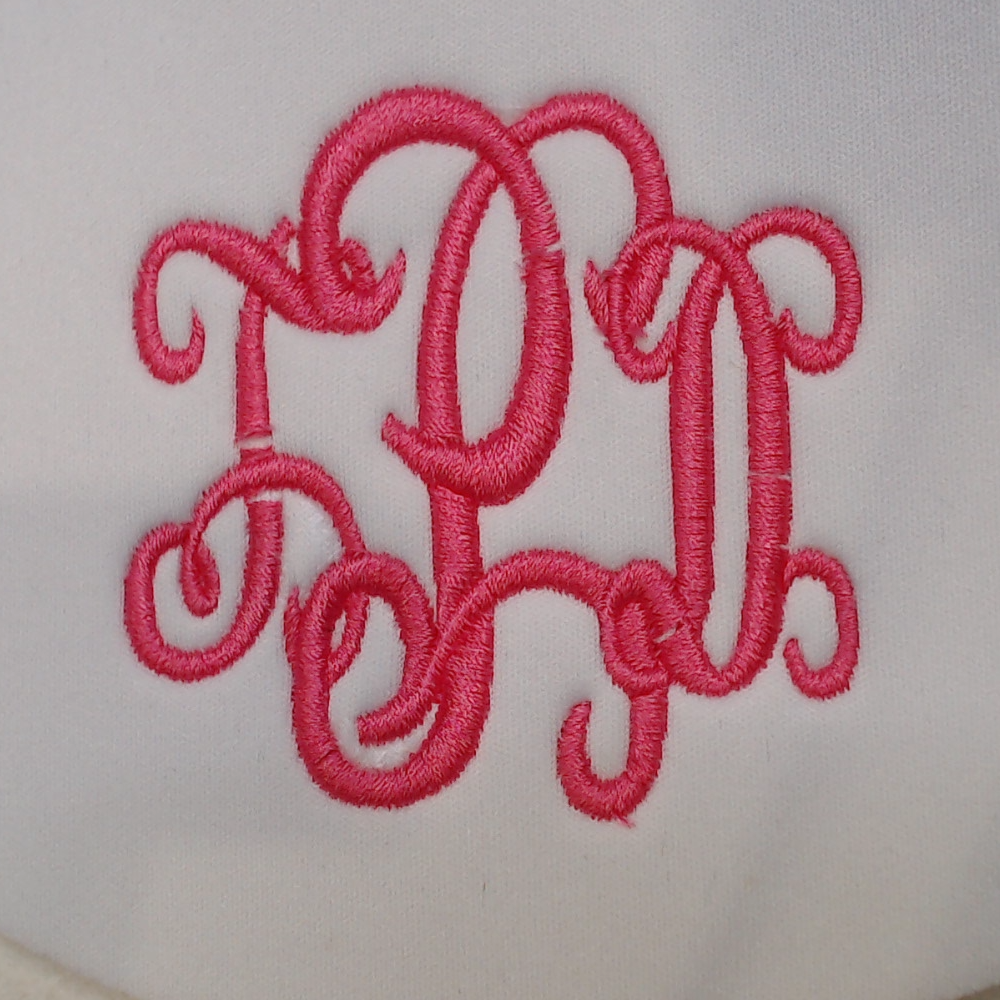 BLOOPER ACCESSORY: Monogrammed Bride Tribe Visor