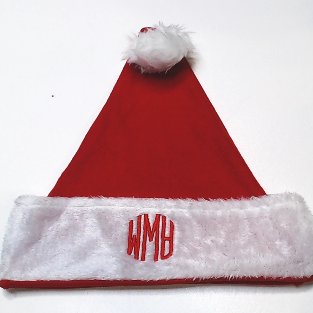 BLOOPER ACCESSORY: Personalized Santa Hat