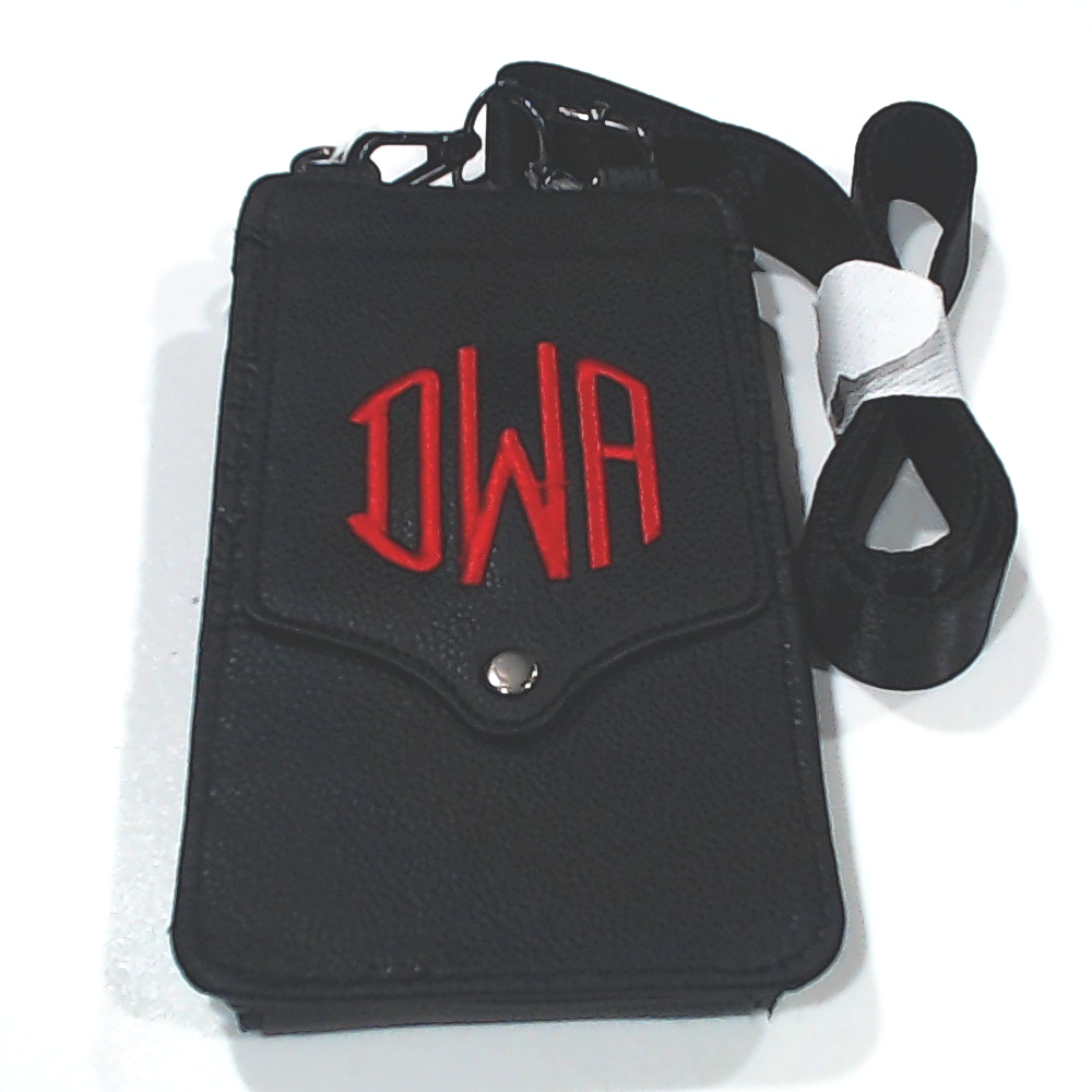 BLOOPER BAG: Monogrammed Phone Crossbody