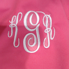 BLOOPER KIDS: Monogrammed Girls Skort