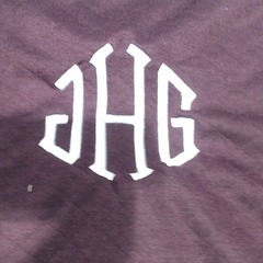 BLOOPER CLOTHING: Monogrammed Quilted Pullover