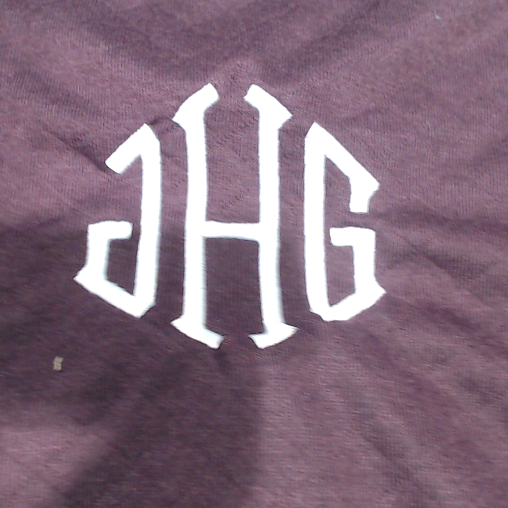 BLOOPER CLOTHING: Monogrammed Quilted Pullover