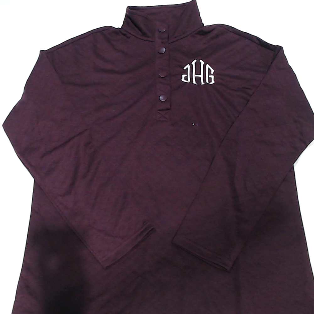 BLOOPER CLOTHING: Monogrammed Quilted Pullover