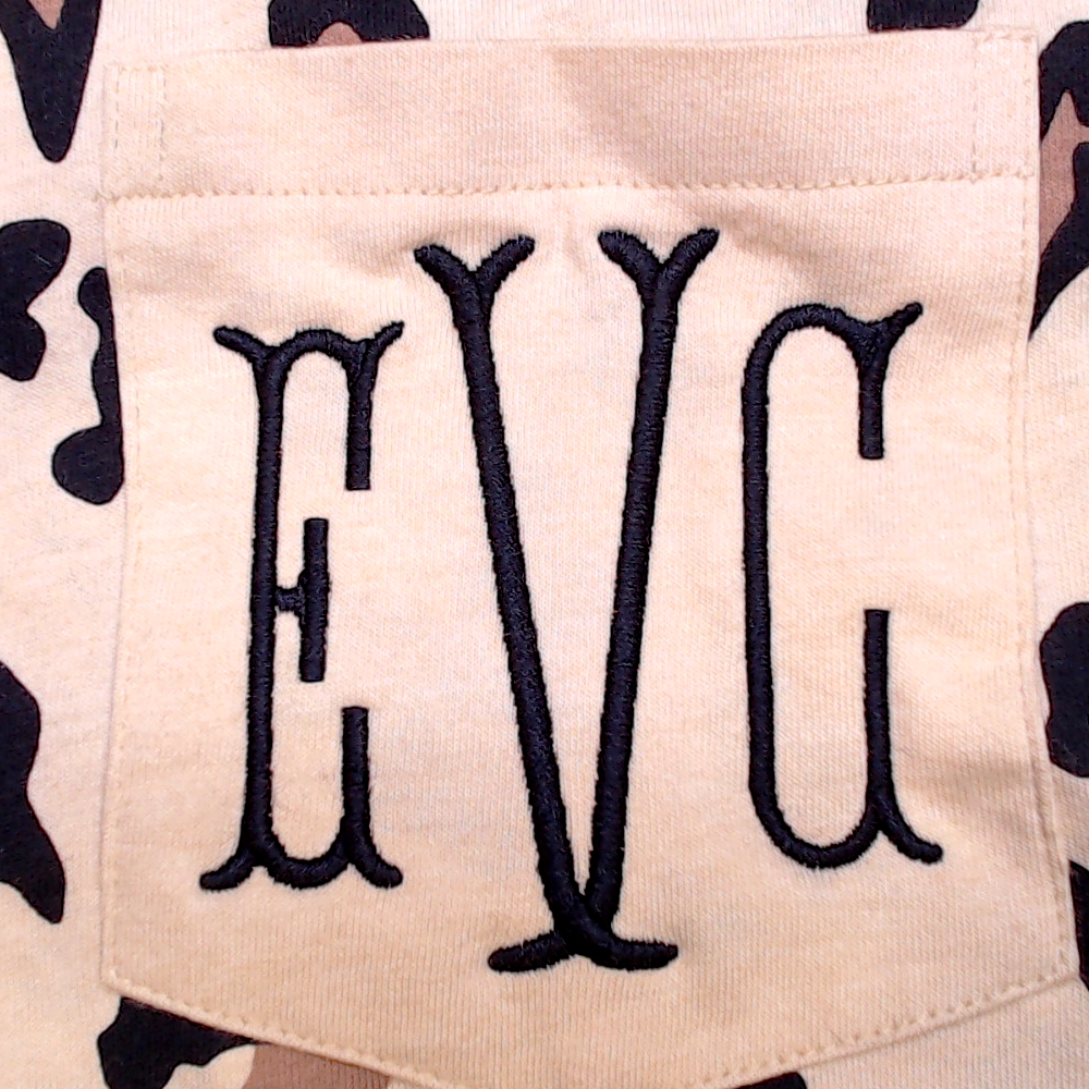 BLOOPER CLOTHING: Monogrammed Long Sleeve Shirt