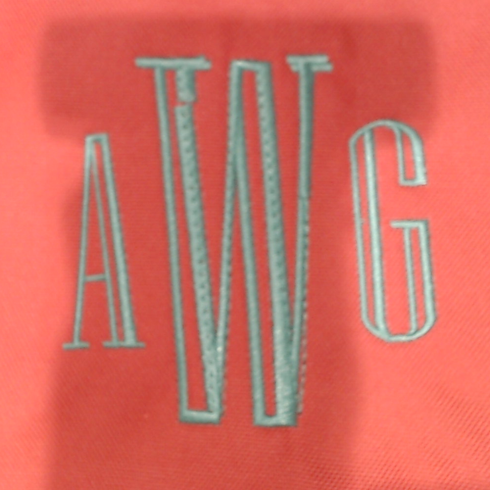 BLOOPER BAG: Monogrammed Weekend Bag