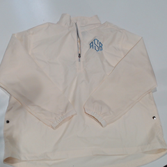 BLOOPER CLOTHING: Monogrammed Windbreaker Pullover