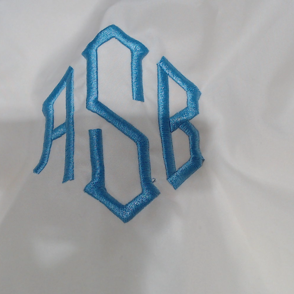BLOOPER CLOTHING: Monogrammed Windbreaker Pullover
