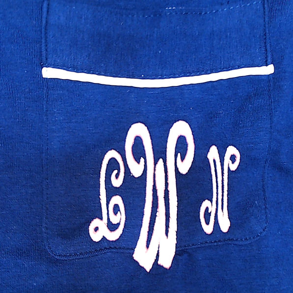 BLOOPER CLOTHING: Monogrammed Classic Sleep Shirt
