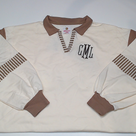 BLOOPER CLOTHING: Monogrammed Colorblock Sweatshirt