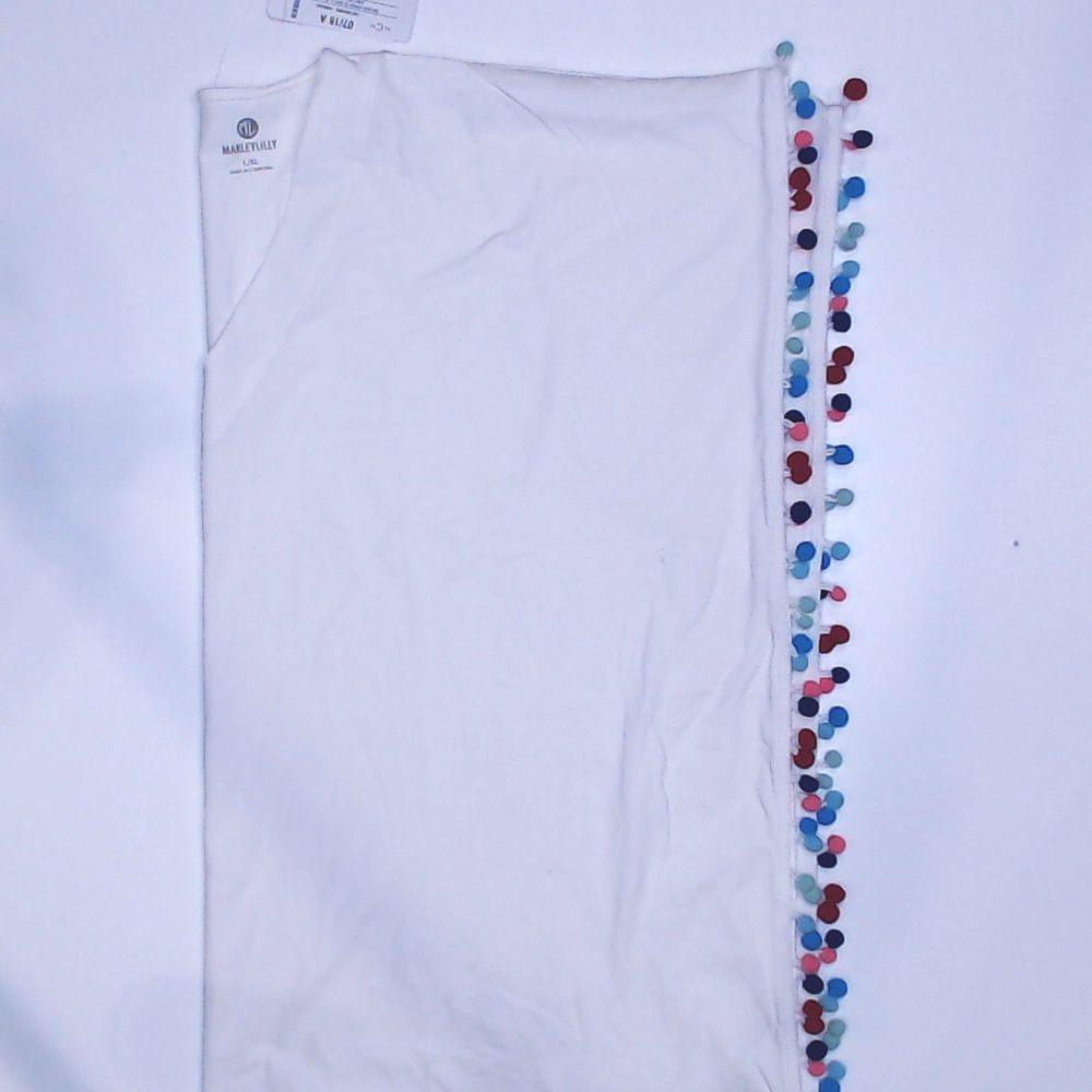 BLOOPER SWIM: Monogrammed Pom Pom Cover Up