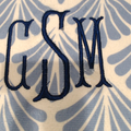 BLOOPER SWIM: Monogrammed Beach Towel