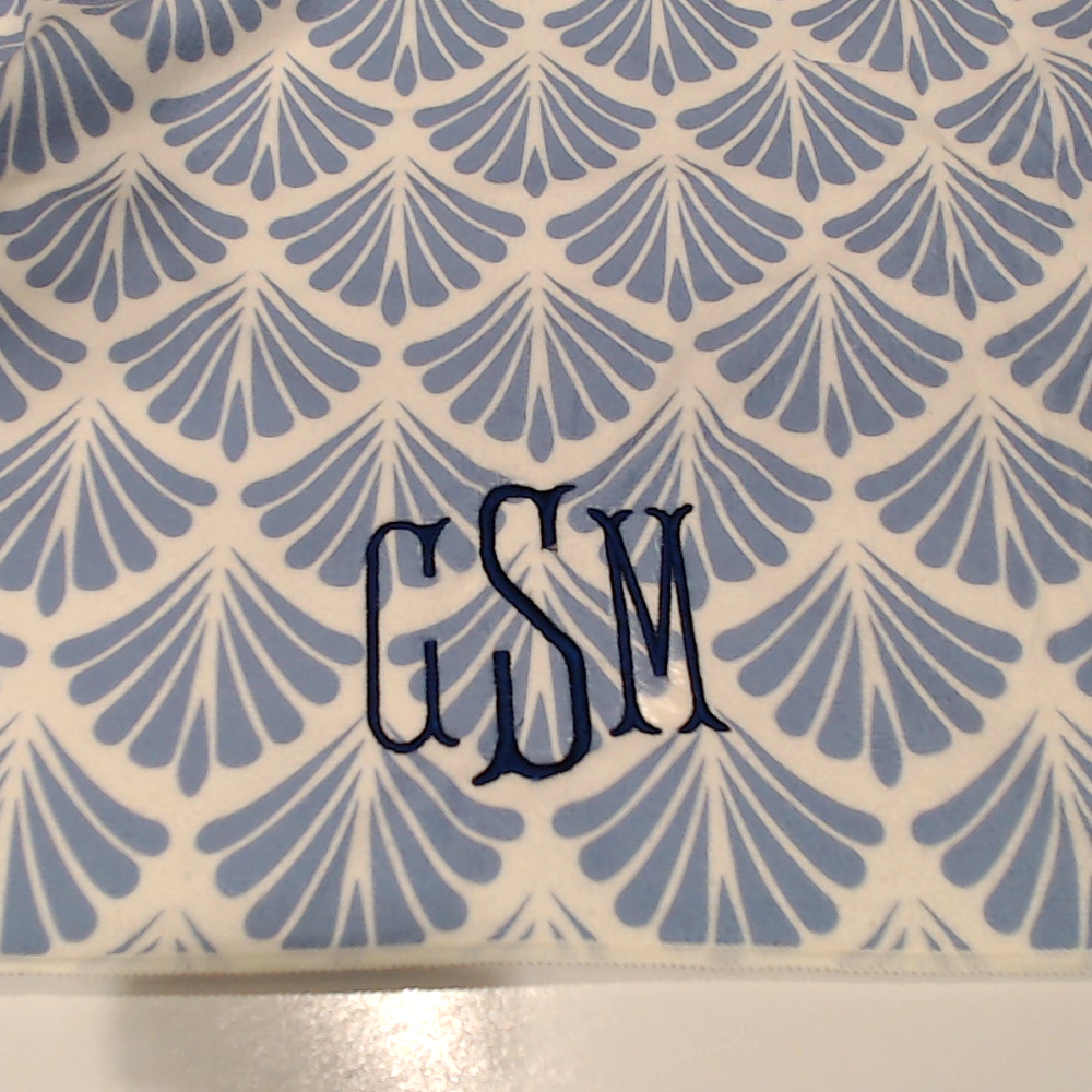 BLOOPER SWIM: Monogrammed Beach Towel