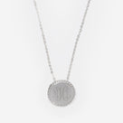 Monogrammed Nala Necklace | Silver