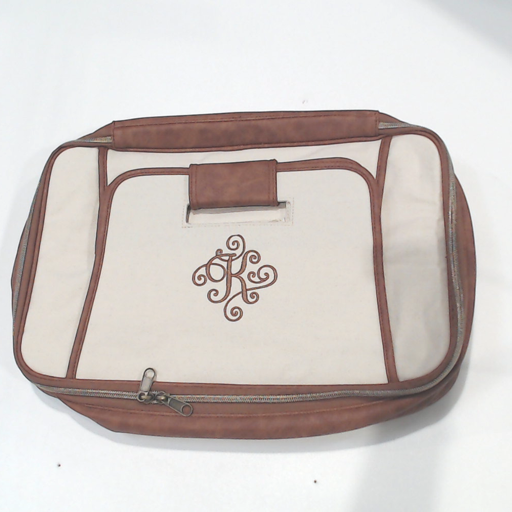 BLOOPER BAG: Monogrammed Casserole Carrier
