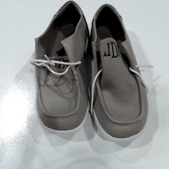 BLOOPER SHOES: Monogrammed Slip On Shoes