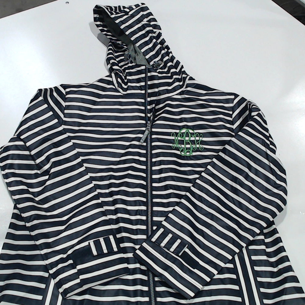 BLOOPER CLOTHING: Monogrammed New England Rain Jacket