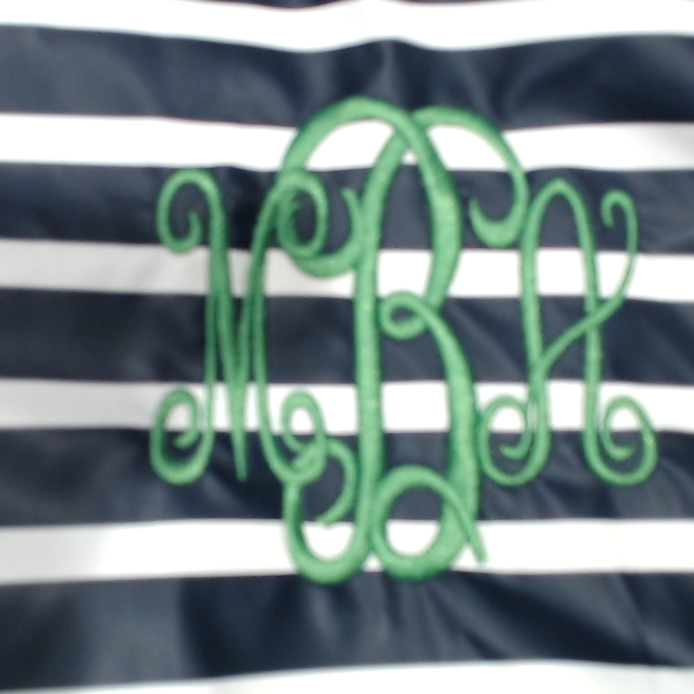 BLOOPER CLOTHING: Monogrammed New England Rain Jacket