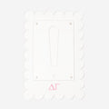 delta gamma scalloped picture frame