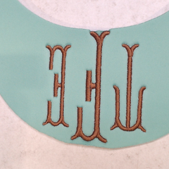 BLOOPER ACCESSORY: Monogrammed Bride Tribe Visor