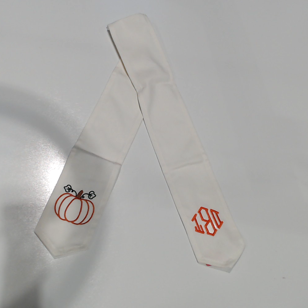 BLOOPER ACCESSORY: Personalized Fall Wreath Sash