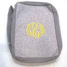 BLOOPER ACCESSORY: Monogrammed Bible Carrier
