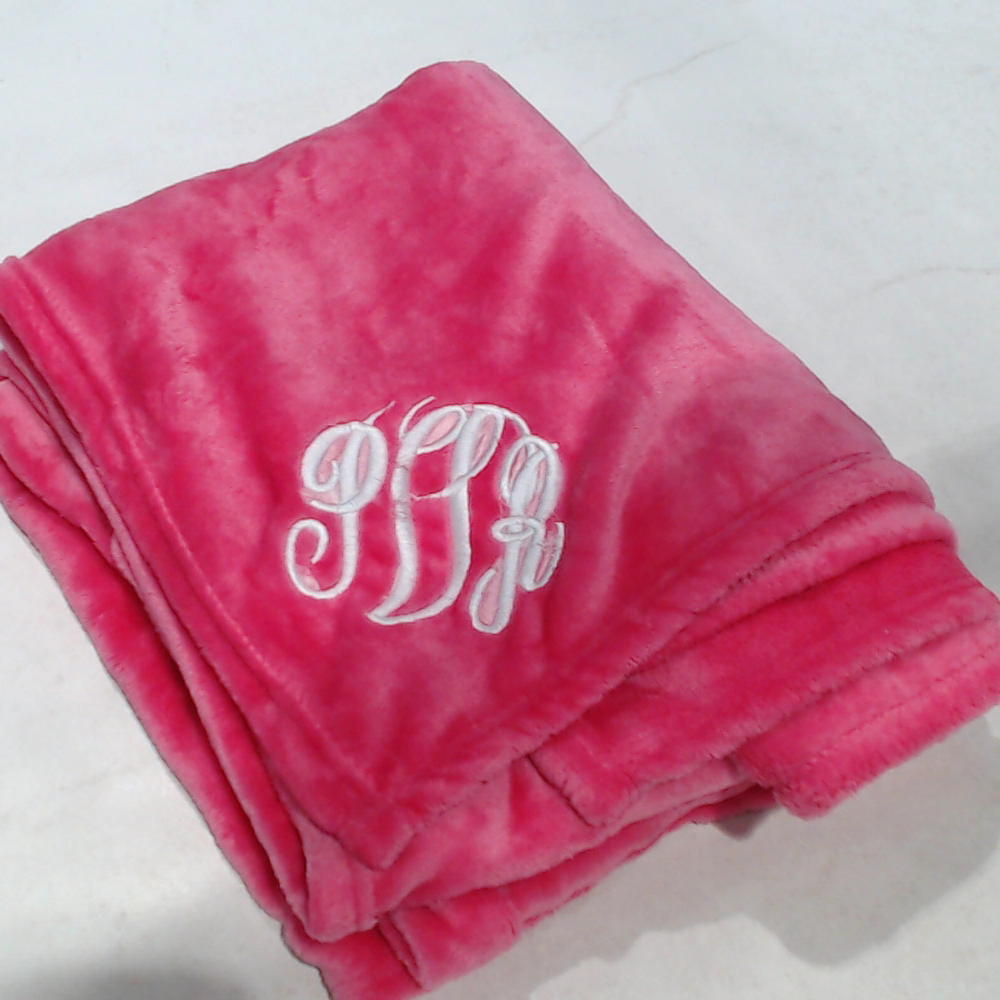 BLOOPER ACCESSORY: Personalized Plush Blanket
