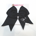 BLOOPER KIDS: Monogrammed Girls Hair Bow