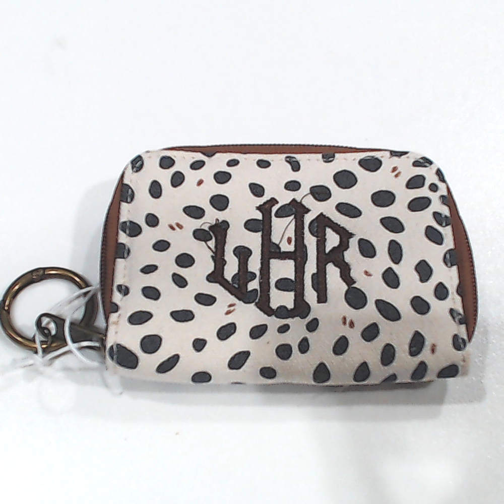 BLOOPER BAG: Monogrammed Keychain Wallet