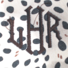 BLOOPER BAG: Monogrammed Keychain Wallet