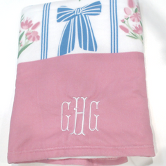 BLOOPER SWIM: Monogrammed Beach Towel
