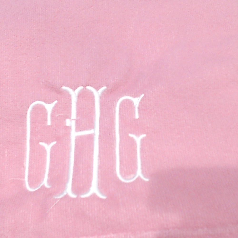 BLOOPER SWIM: Monogrammed Beach Towel
