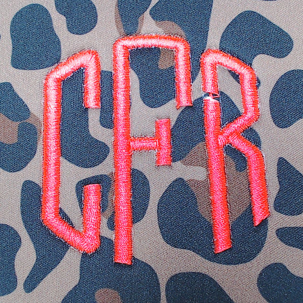 BLOOPER ACCESSORY: Monogrammed Foam Adjustable Visor
