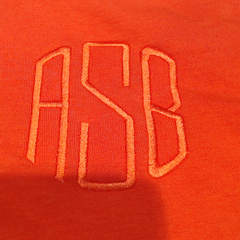 BLOOPER CLOTHINGS: Monogrammed Quarter Zip Sweatshirt