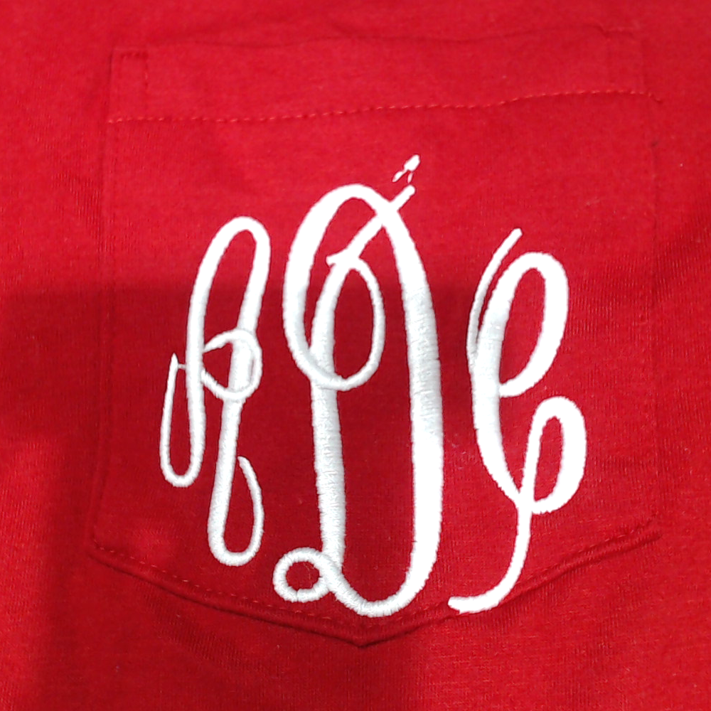 BLOOPER CLOTHING: Monogrammed Christmas T-Shirt