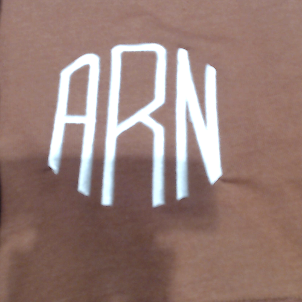 BLOOPER CLOTHING: Monogrammed Waffle Knit Pullover