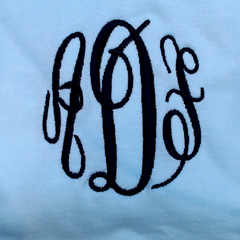 BLOOPER CLOTHING: Monogrammed Basic Tank Top