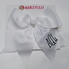 BLOOPER KIDS: Monogrammed Girls Hair Bow
