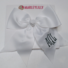 BLOOPER KIDS: Monogrammed Girls Hair Bow