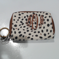 BLOOPER ACCESSORY: Monogrammed Keychain Wallet