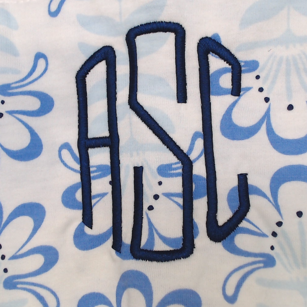 BLOOPER SWIM: Monogrammed Swimsuit Cover Up