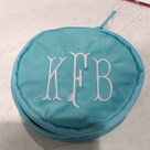 BLOOPER ACCESSORY: Monogrammed Travel Jewelry Case