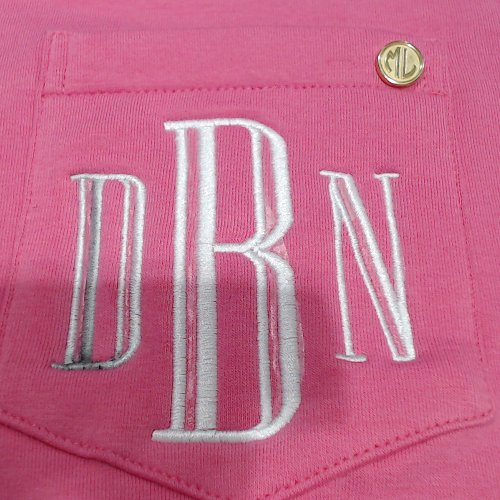BLOOPER CLOTHING: Monogrammed Crewneck Sweatshirt