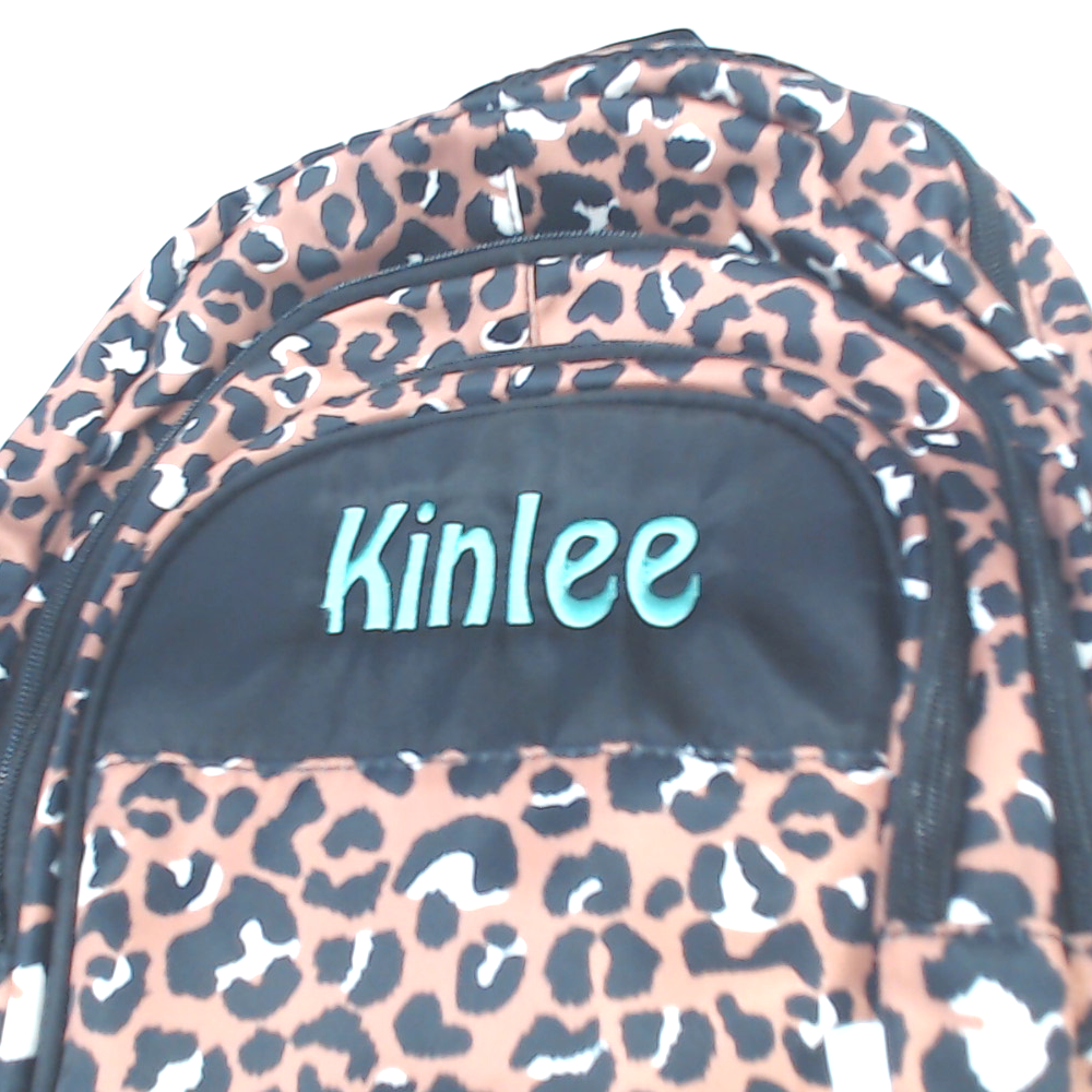 BLOOPER BAG: Monogrammed Backpack
