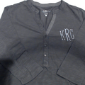 BLOOPER CLOTHING: Monogrammed Henley