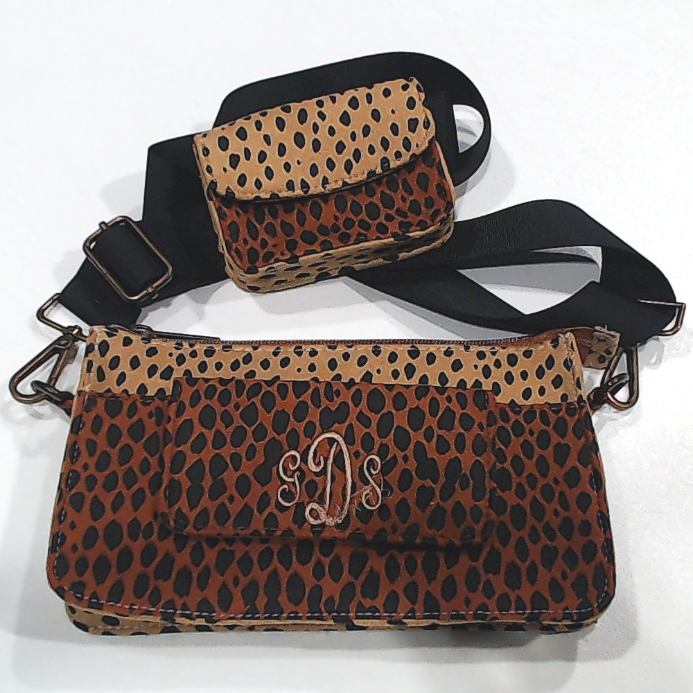 BLOOPER BAG: Personalized Crossbody Purse
