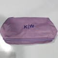 BLOOPER BAG: Monogrammed Double Layer Makeup Bag