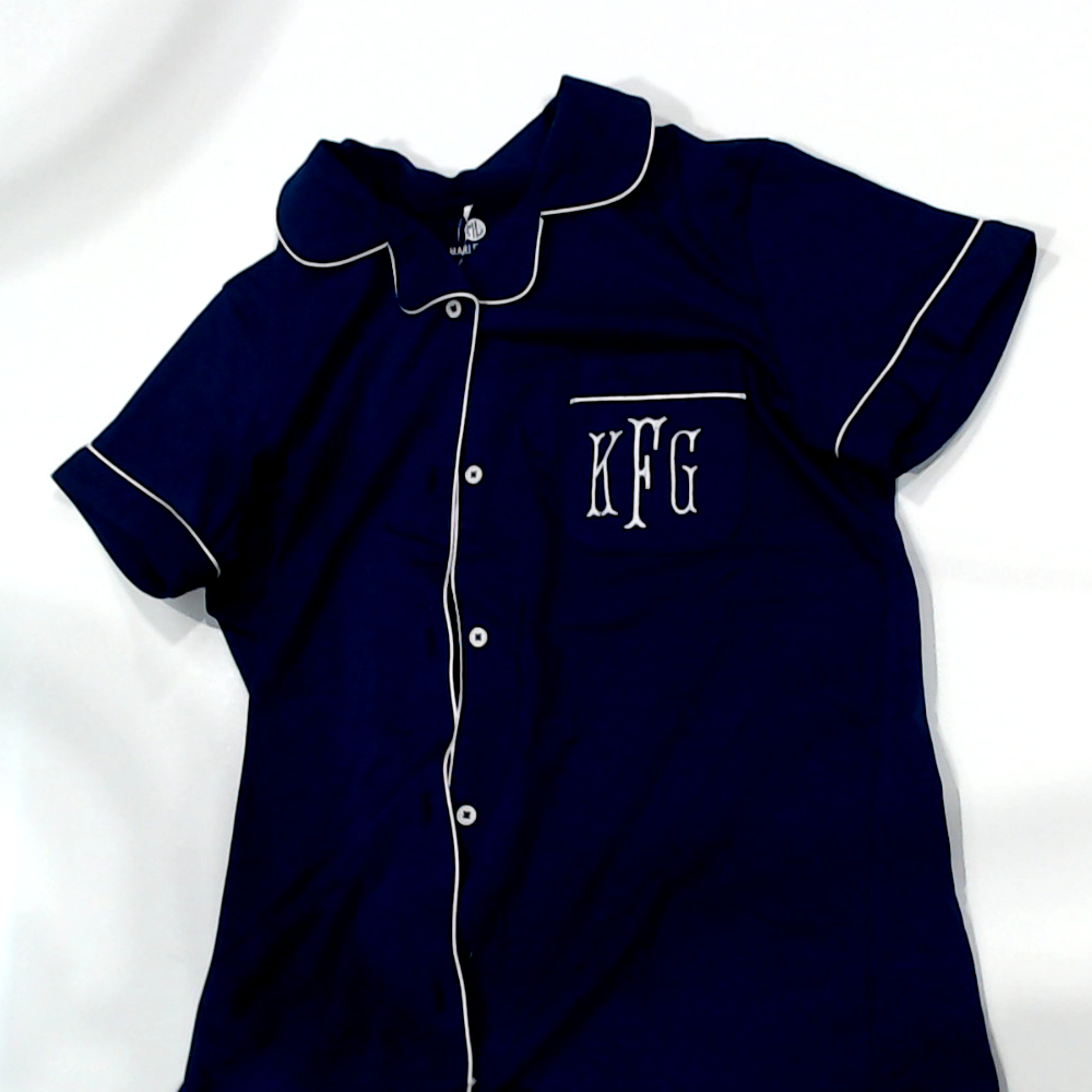 BLOOPER CLOTHING: Monogrammed Classic Sleep Set