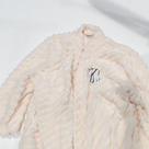 BLOOPER CLOTHING: Monogrammed Plush Robe